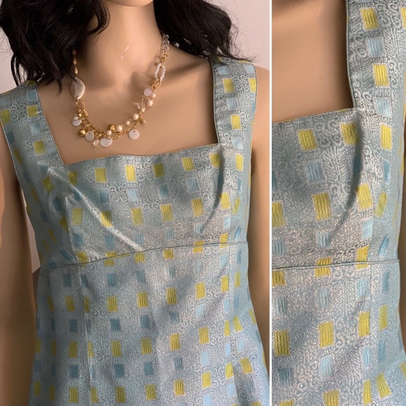 1960’s Custom Made Cocktail Dress, Matching Coat - Picture 5 of 8